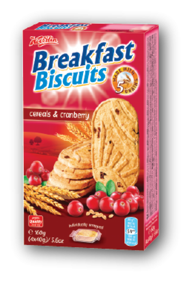 Breakfast Biscuits - vörösáfonyával